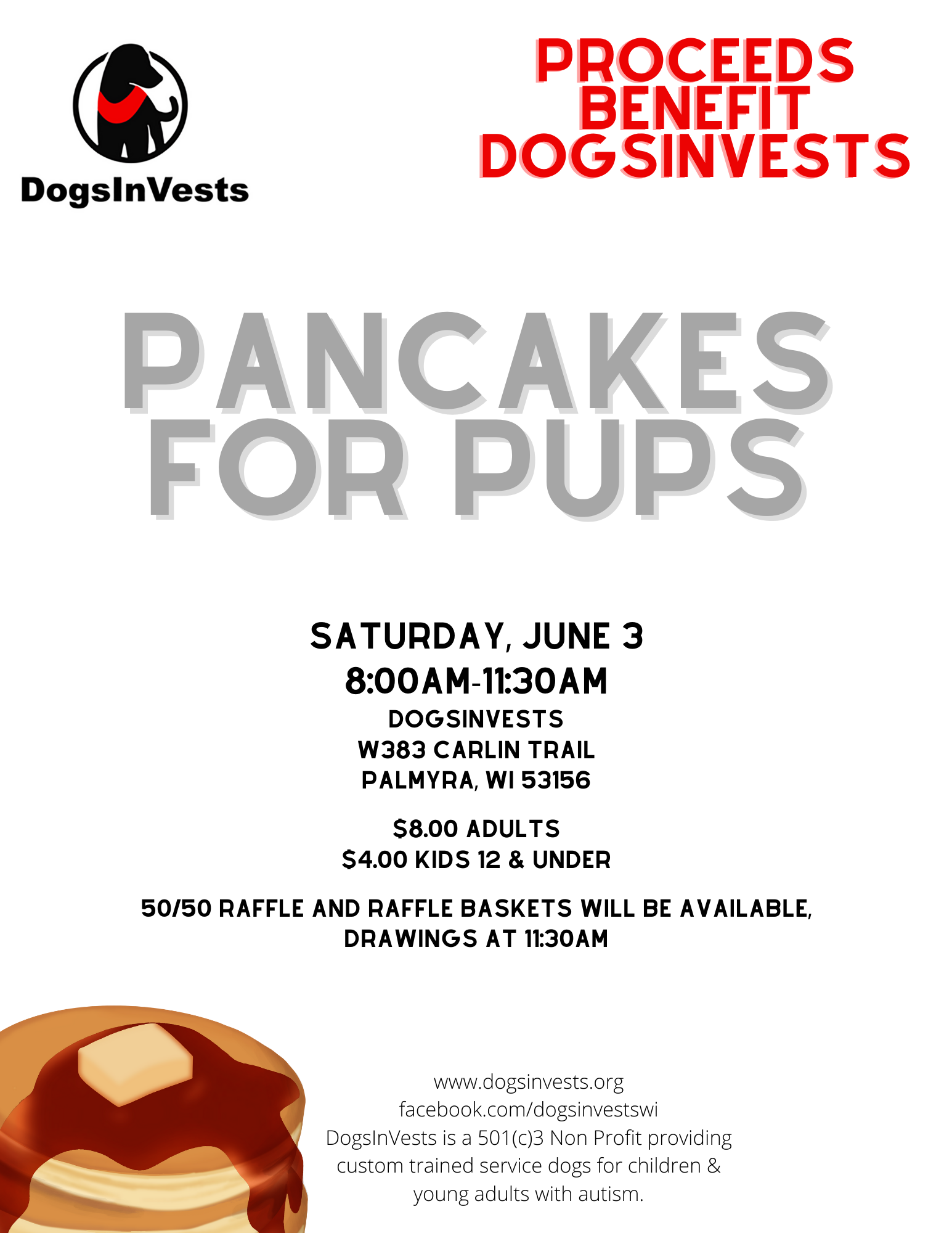Pancakes for Pups 2023!